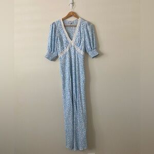 Rixo Light Blue Dress 2